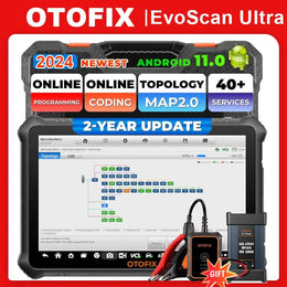 OTOFIX EvoScan Ultra Top Intelligent Diagnostic Tool 2 Years Free Update J2534 ECU Programming Diagnostic Scanner Topology Map - Dynamex