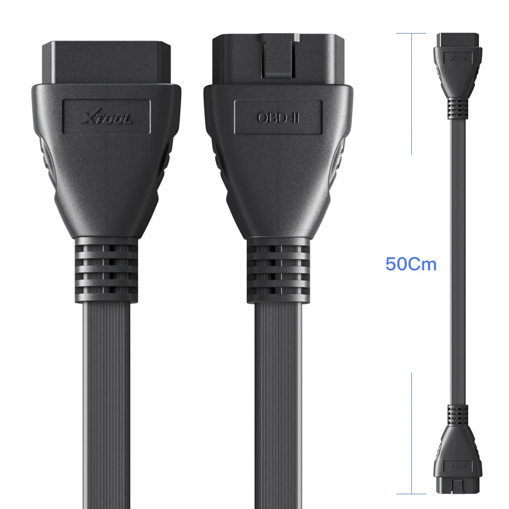 2024 XTOOL OBD2 Diagnostic Extension Cable OBD2 Cable 16Pin Male To 16Pin Female obd2 Connector Work on A30M A30 Diagnostic Tool - Dynamex