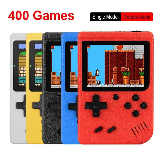 400 In 1 MINI Games Handheld Game Players Portable Retro Video Console Boy 8 Bit 3.0 Inch Color LCD Screen Games - Dynamex