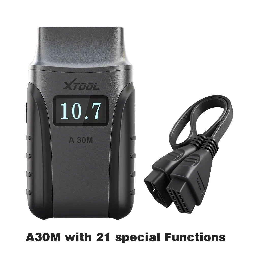 XTOOL Anyscan A30M OBD2 Diagnostic Tools Bluetooth Scanner Bi-directional Control Code Reader Added CAN FD Protocol Free Update - Dynamex