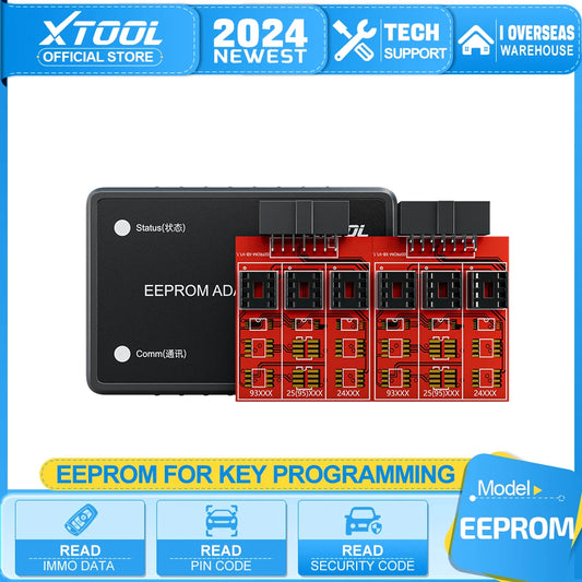 XTOOL Original EEPROM Adapter Key Programmer Read PINCODE Immobilizer Reader For X100PAD3 X100MAX IK618 D7 D8 - Dynamex