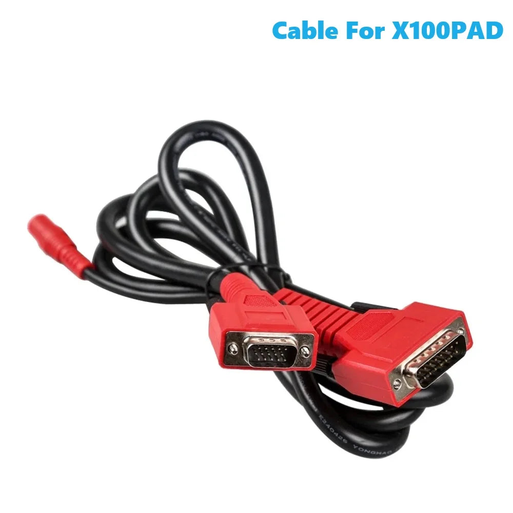 XTOOL Original OBD2 Universal 16 PIN Adapter X100Pro Main Cable Car Diagnostic Cable For X100 Pad2/X100 PAD3/D7/D8/ A80PRO/IP819 - Dynamex