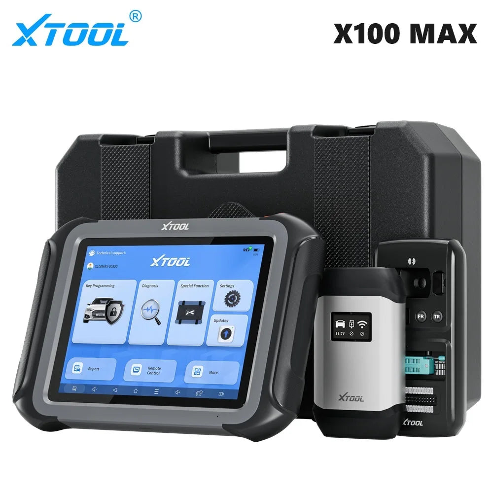 XTOOL X100 MAX Advanced IMMO Key Programmer All System Diagnostic ECU Programming 42 Service Bi-Directional Control Scanner PAD3 - Dynamex