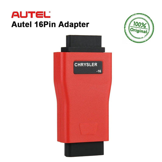 Autel 16Pin Adapter for Chrysler 16 Pin for Diagnostic Tool Maxisys PRO MS908P, MS906BT, DS808K, MK908, MK908P, Maxisys Elite - Dynamex