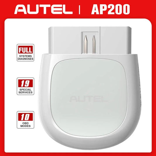 Autel AP200 OBD2 Scanner Professional Automotivo OBD 2 Code Reader Scanner Oil/EPB/BMS/SAS/TPMS/DPF Resets IMMO Scan Tool - Dynamex