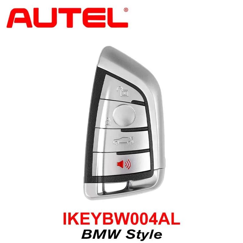 Autel Car Universal Smart Key Programmable Fob Key Work with KM100/ IM508/ IM608, IKEYBW004AL/ CL004AL/ NS004AL/ GM005AL - Dynamex