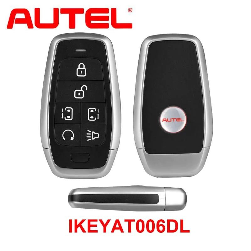 Autel Car Universal Smart Key Programmable Key Fob Work with KM100/ IM508/ IM608, Unlock, Lock, Trunk, Panic Standard Autel Key - Dynamex