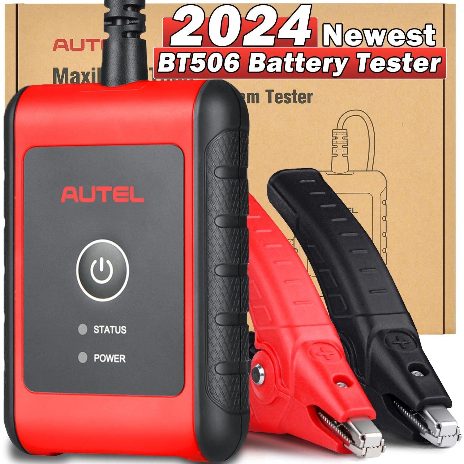 Autel MaxiBAS BT506 Auto Battery Tester Car Battery & Electrical System Analysis Tester For IOS & Android 6-12V 100-2000CCA - Dynamex