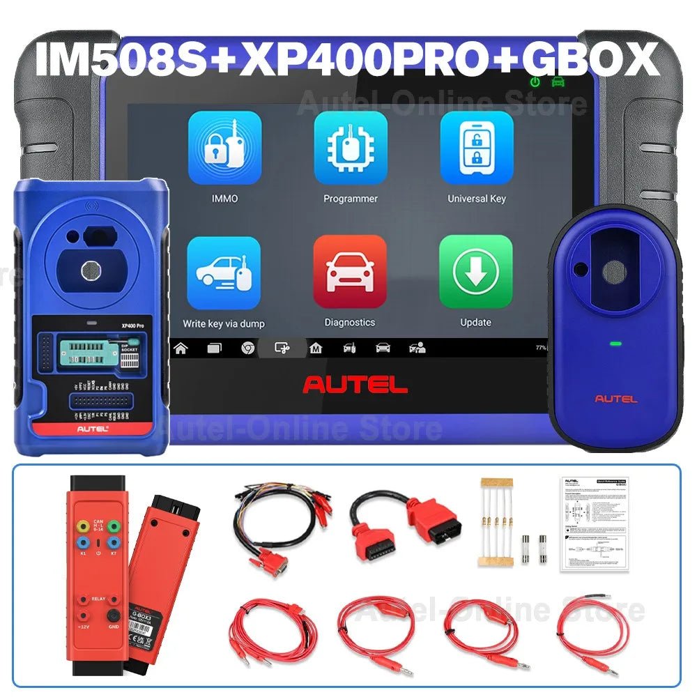 AUTEL MAXIIM IM508S IMMO Key Programming Tool Newest Diagnostic scan tool, 40+ Services Active Test All System Scanner - Dynamex