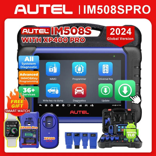 Autel MaxiIM IM508S XP400PRO IM508SPRO IMMO Key Programming Diagnostic Tool OBD2 Auto Automotive Scanner Key Programmer PK IM608 - Dynamex