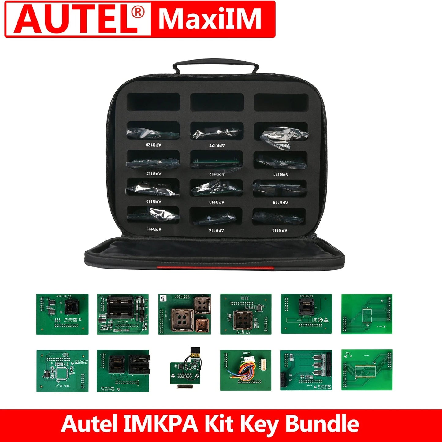Autel MaxiIM Parts XP400PRO Key Programmer, IMKPA Kit, GBOX3, APB112, Toyota 8A Adapter Used with IMMO Scanner IM608 IM508 - Dynamex