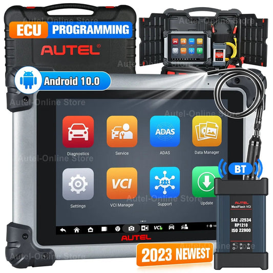 Autel MaxiSys Elite II Pro Intelligent Diagnostic Scan Tool Advanced J2534 ECU Online Programming & Coding, Upgraded of Elite 1 - Dynamex