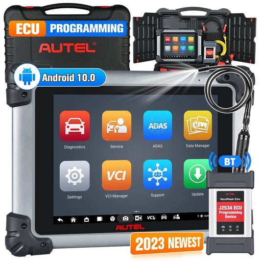Autel MaxiSys MS908S PRO II Auto ECU Programming Scanner with J2534 VCI Car Diagnostic Tool For ECU online Coding/ Programming - Dynamex