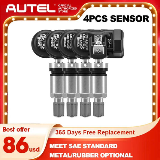 Autel MX Sensor 433 315MHZ TPMS Sensor MaxiTPMS Tire Pressure Monitor Tester Tire Repair Tools Scanner Programming MX-Sensor - Dynamex
