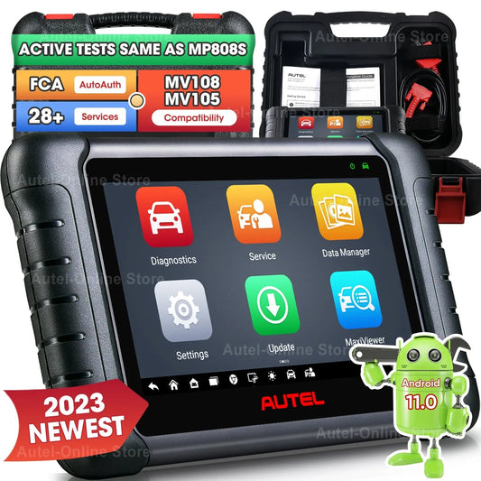 Autel MX808S Car Diagnostic Tool Automotive Code Reader All Systems Diagnosis Active Test Function, PK MK808S, Upgrade of MX808 - Dynamex