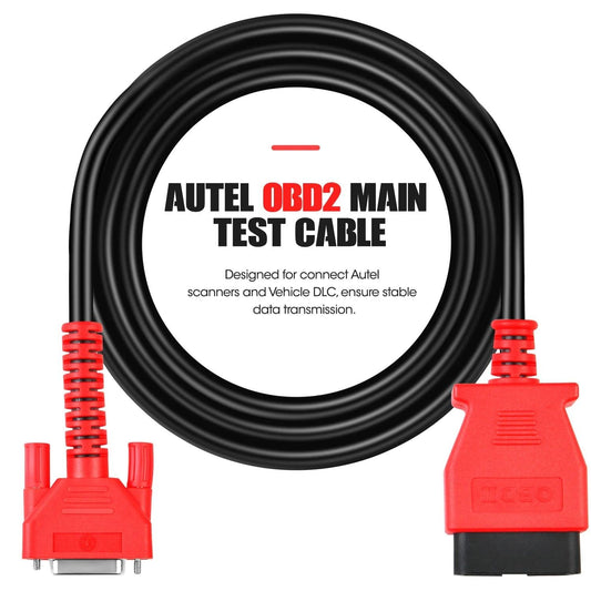 Autel Original OBD2 Main Cable 15Pin Programming Cable Connector for Autel Scanner 508/ 808/ 906/ 908 Series, Connect with VCI - Dynamex