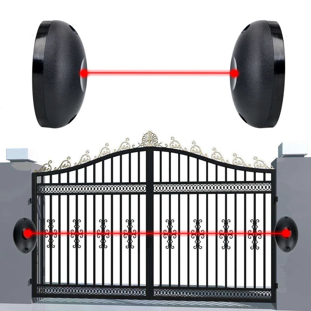 Single Beam Infrared Radiation Sensor Barrier for Gates Doors Windows Against Hacking System External Positioning Alarm Detector - Dynamex